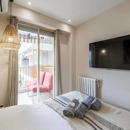 Lägenhet Renovated Flat 250m From The - Town Centre - 2br 6p Antibes